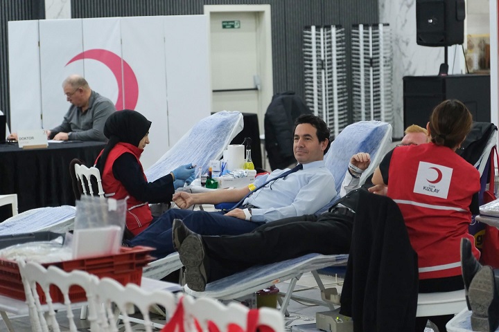 Çiftlikköy’den Kan Bağışına Destek